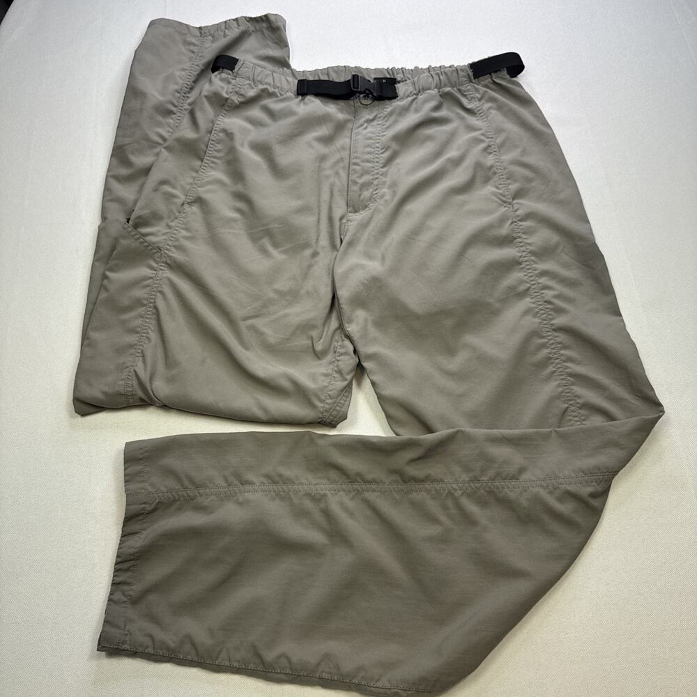 Vintage Patagonia Gi II Pants Mens S Regular Nylon Hiking Belted Gravel #0254